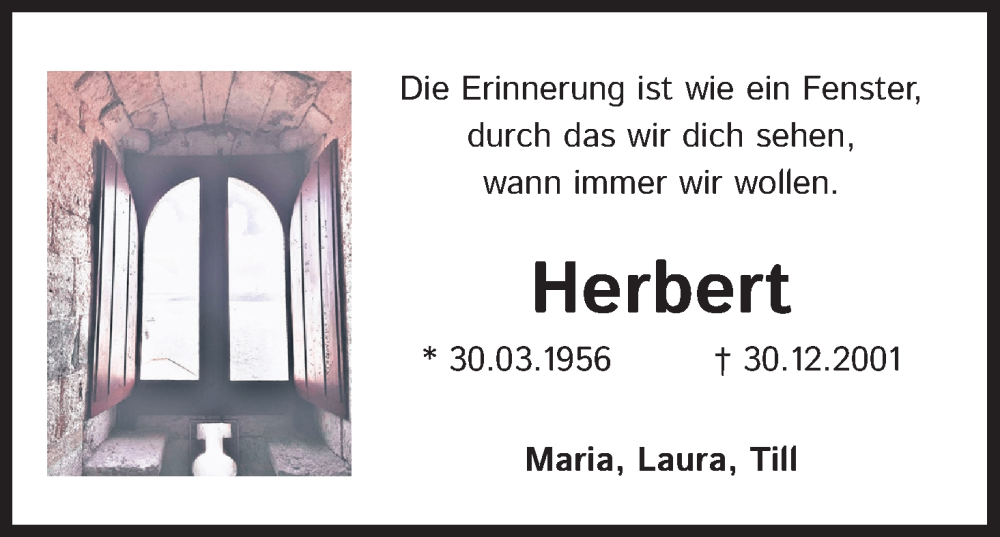 Traueranzeigen Von Herbert Heidrich Wirtrauern